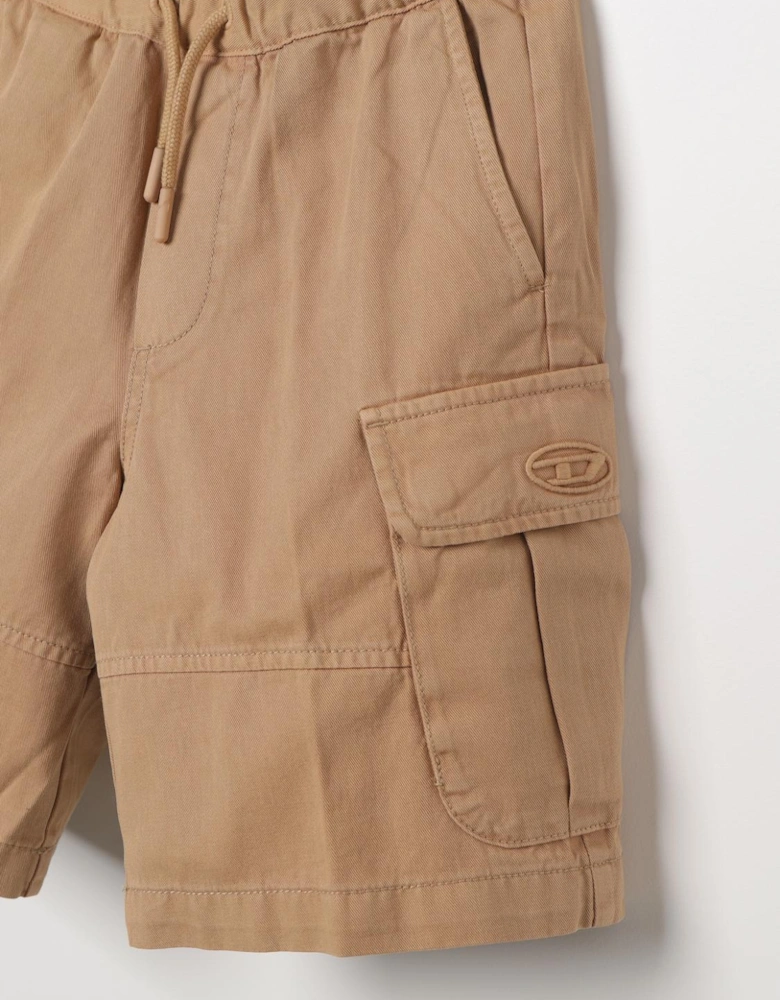 Comfortable Cargo Shorts with Adjustable Waistband and Multiple Pockets