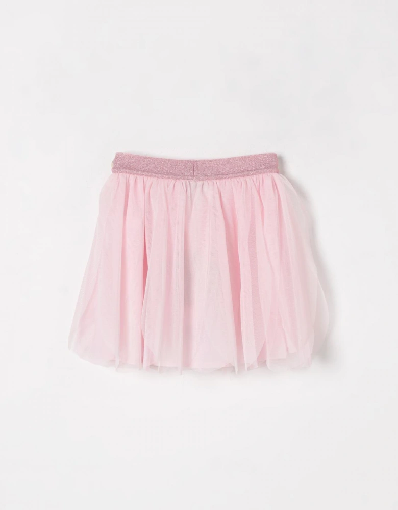 Girls Tulle Skirt Glittery Waistband