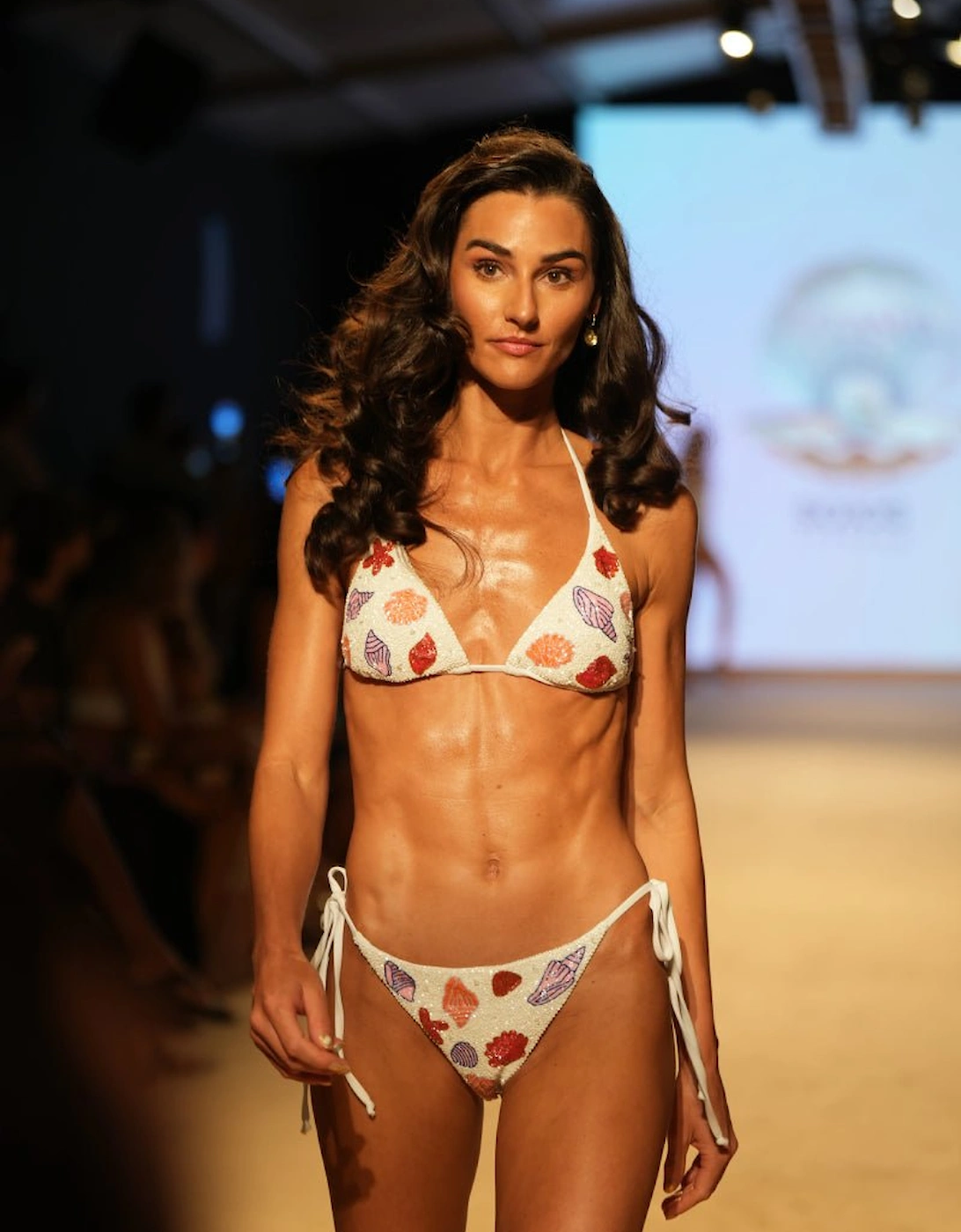 Shell Beaded Bikini Bottom