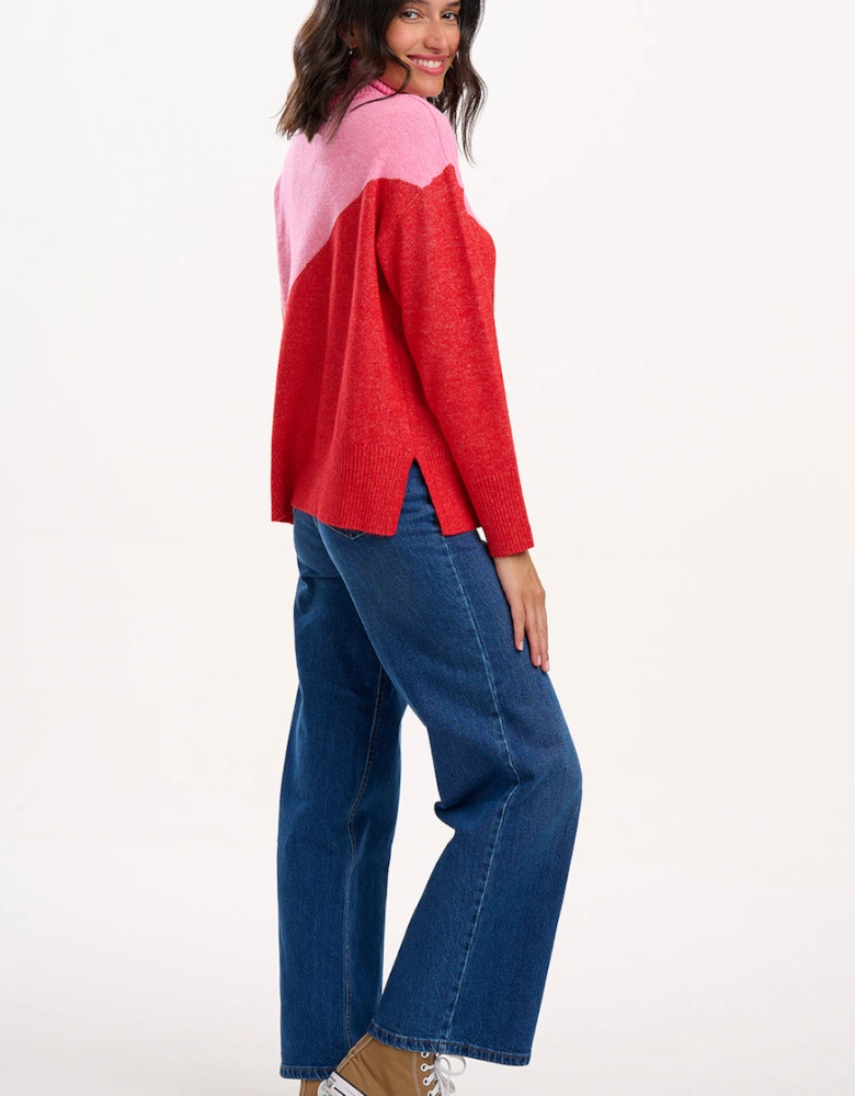 Winona roll neck jumper