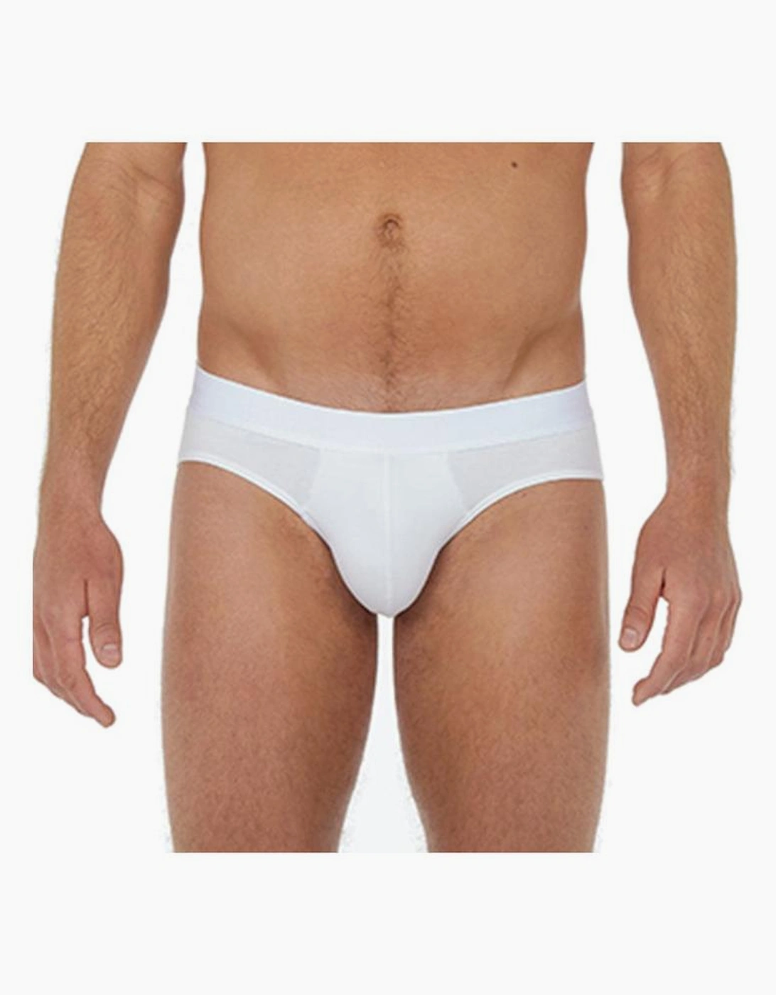 Hom Men's Mini Brief, White - Size: 32/34/35