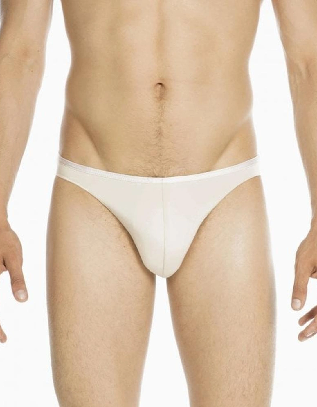 Hom Men's Plume Micro Brief, Nude - Tan - Size: 32/30/31