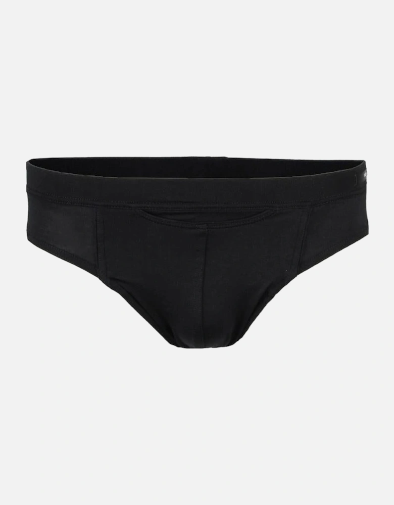 HO1 Tencel Soft Mini Brief, Black