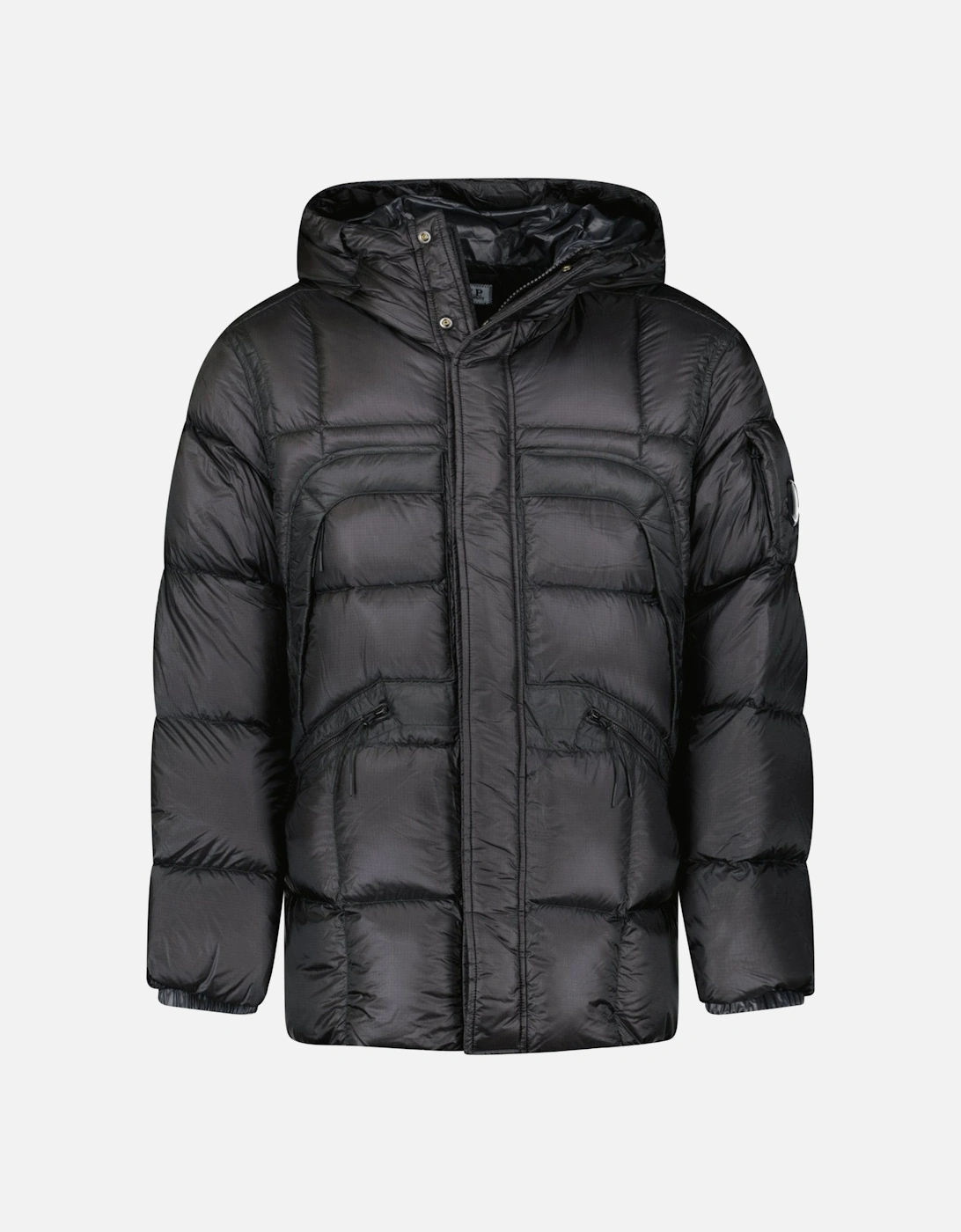 Long D.D. Shell Lens Down Jacket Black, 5 of 4