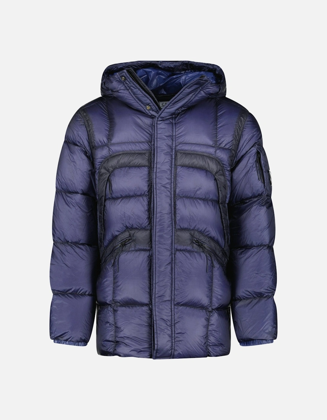 Long D.D. Shell Lens Down Jacket Estate Blue, 5 of 4