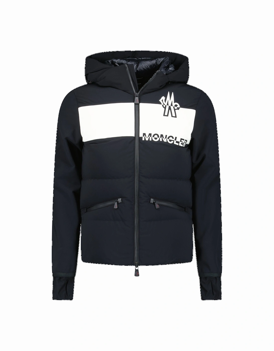 Grenoble Raised Logo Black/White Jacket, 4 of 3