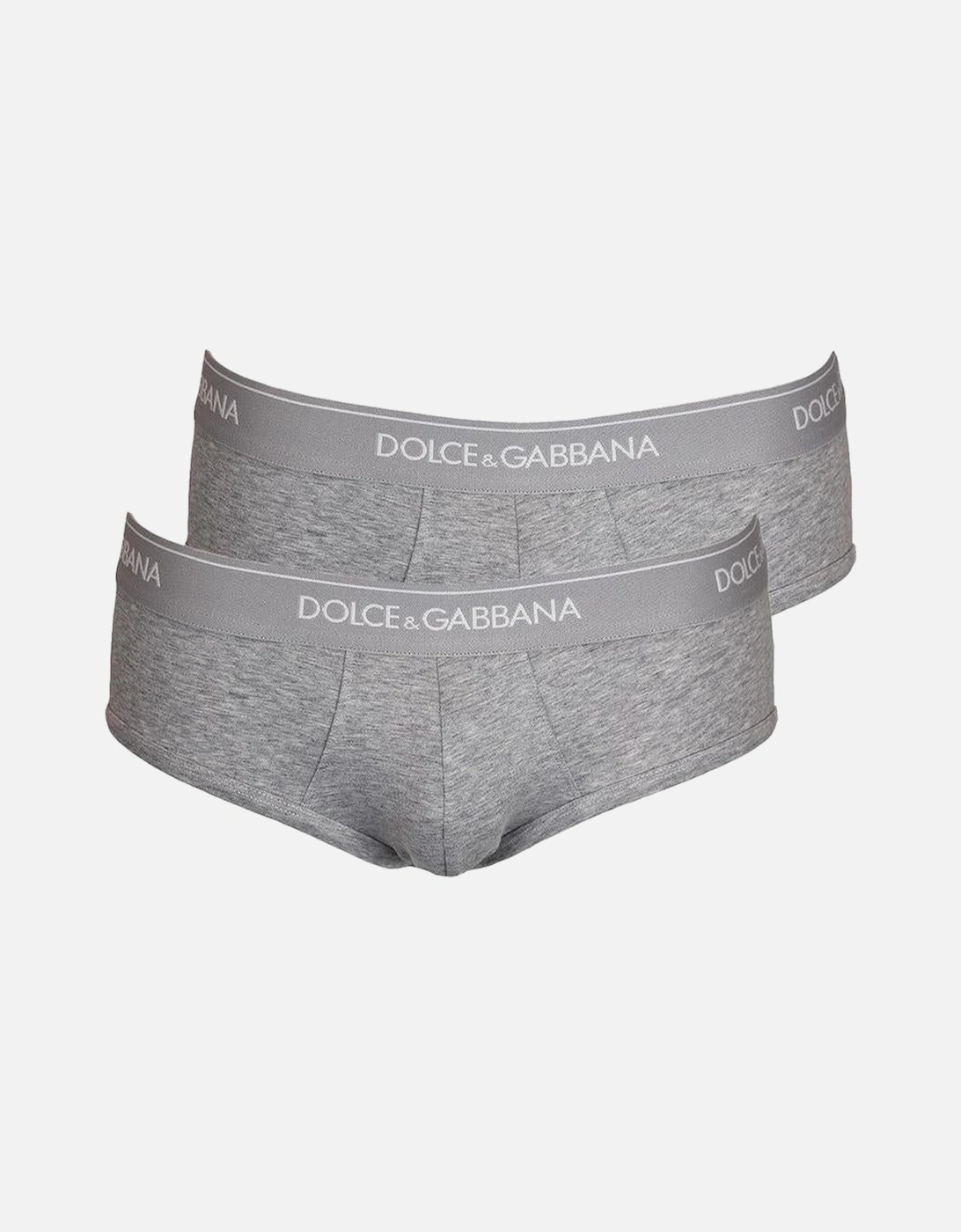 2-Pack Stretch Cotton Brando Briefs, Grey Melange, 4 of 3