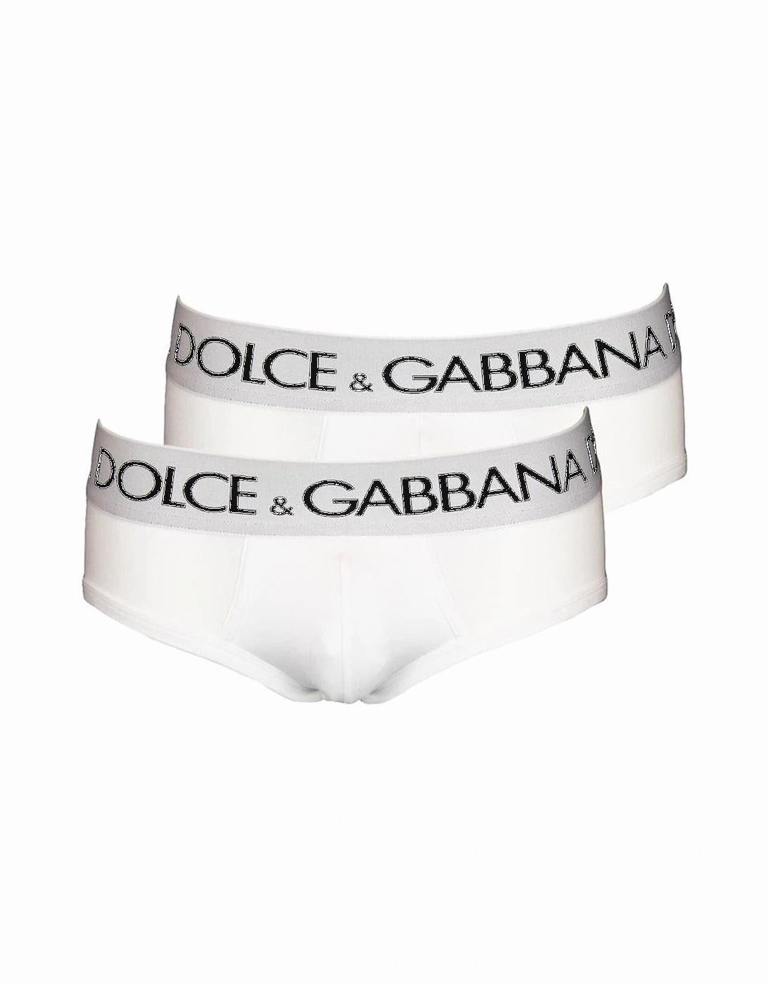 2-Pack Cotton Jersey Brando Briefs, White, 4 of 3