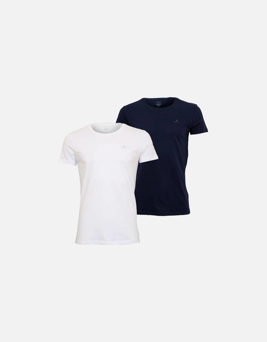 2-Pack G Logo Crew-Neck T-Shirts, Navy/White, 6 of 5