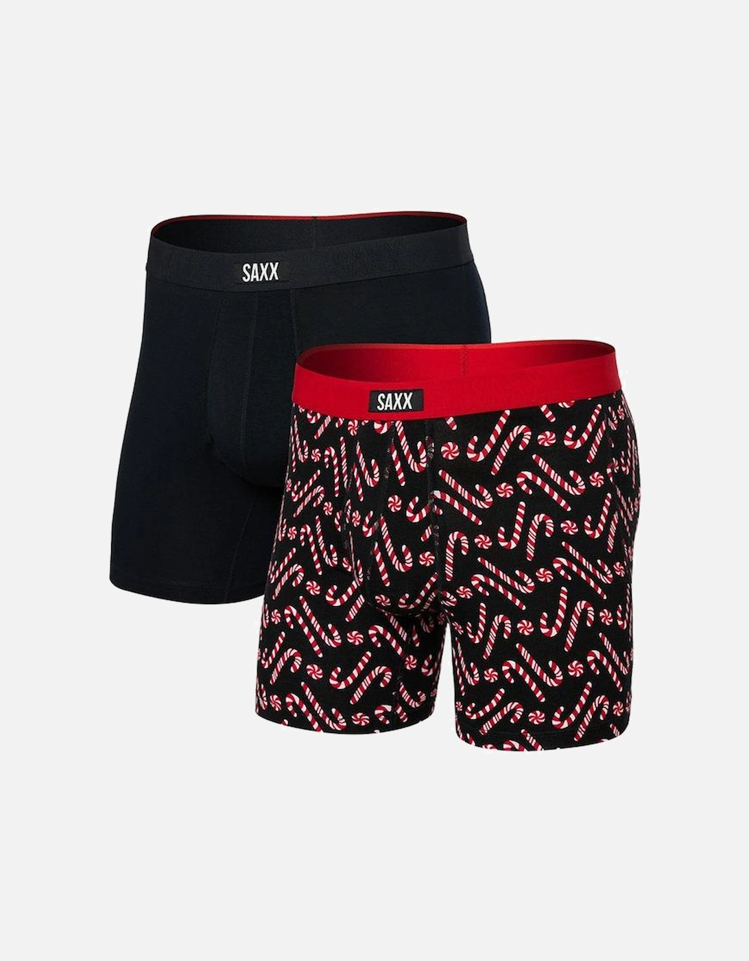 2-Pack Vibe Xtra Super Soft Boxer Briefs, Mint Condition / Black, 7 of 6