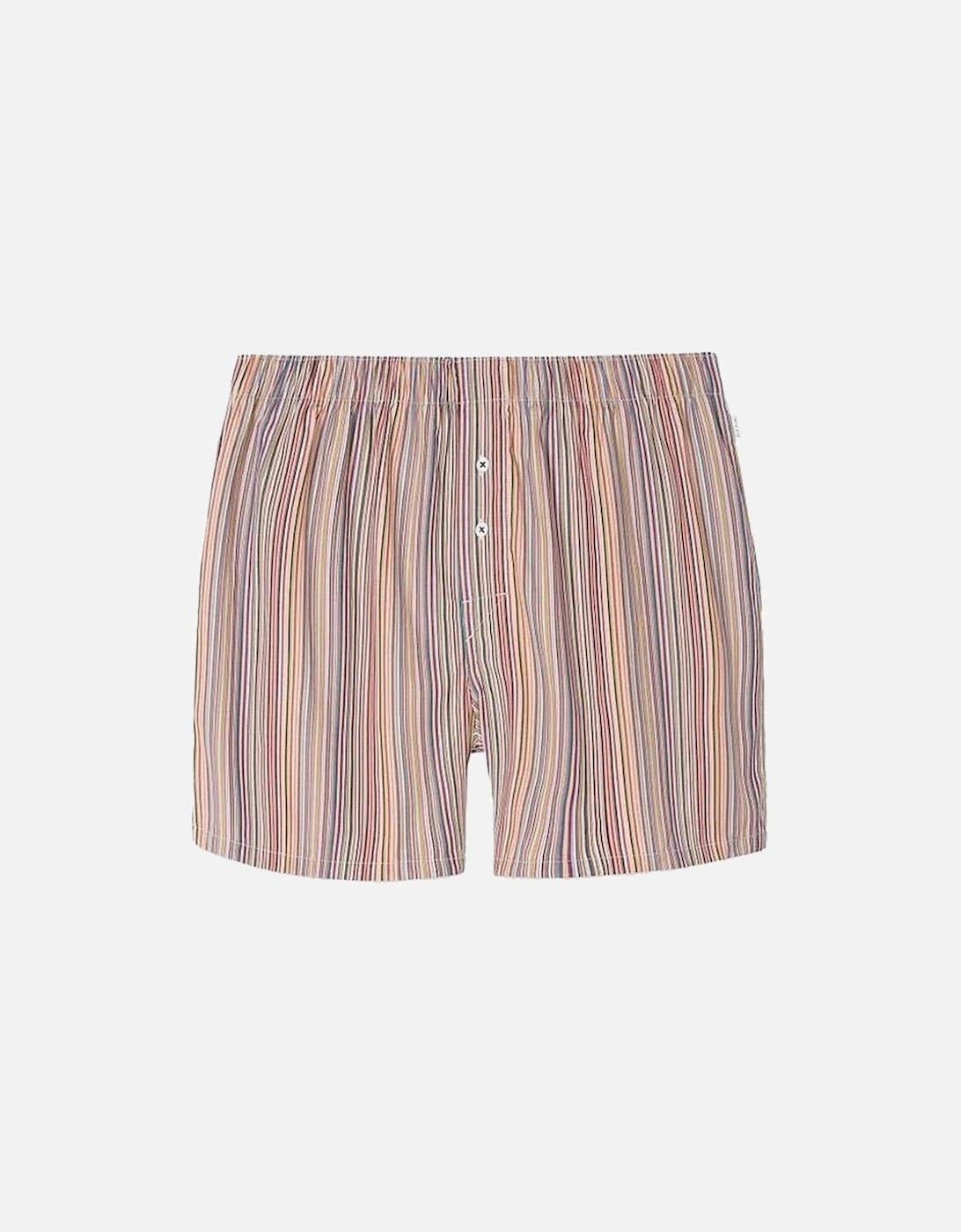Signature Stripe Cotton Boxer Short, Multicoloured, 4 of 3