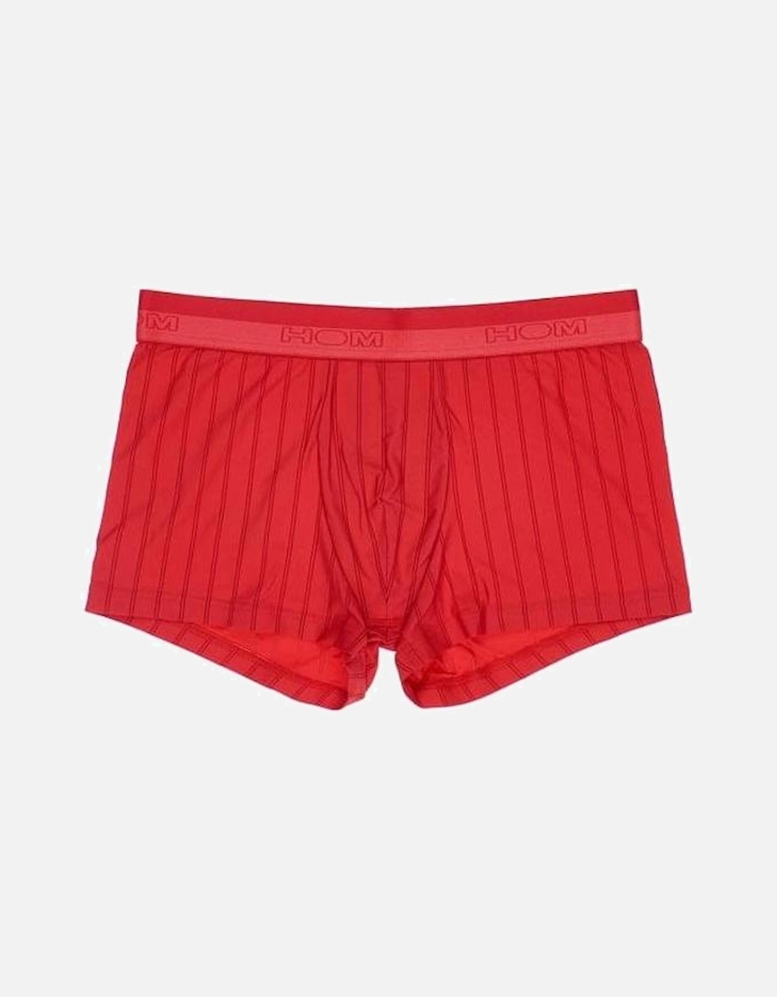 Chic Ribbed Comfort Boxer Trunk, Red, 4 of 3