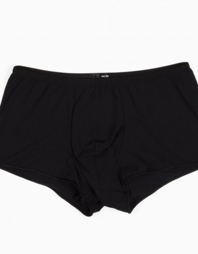 Plume Boxer Trunk, Black
