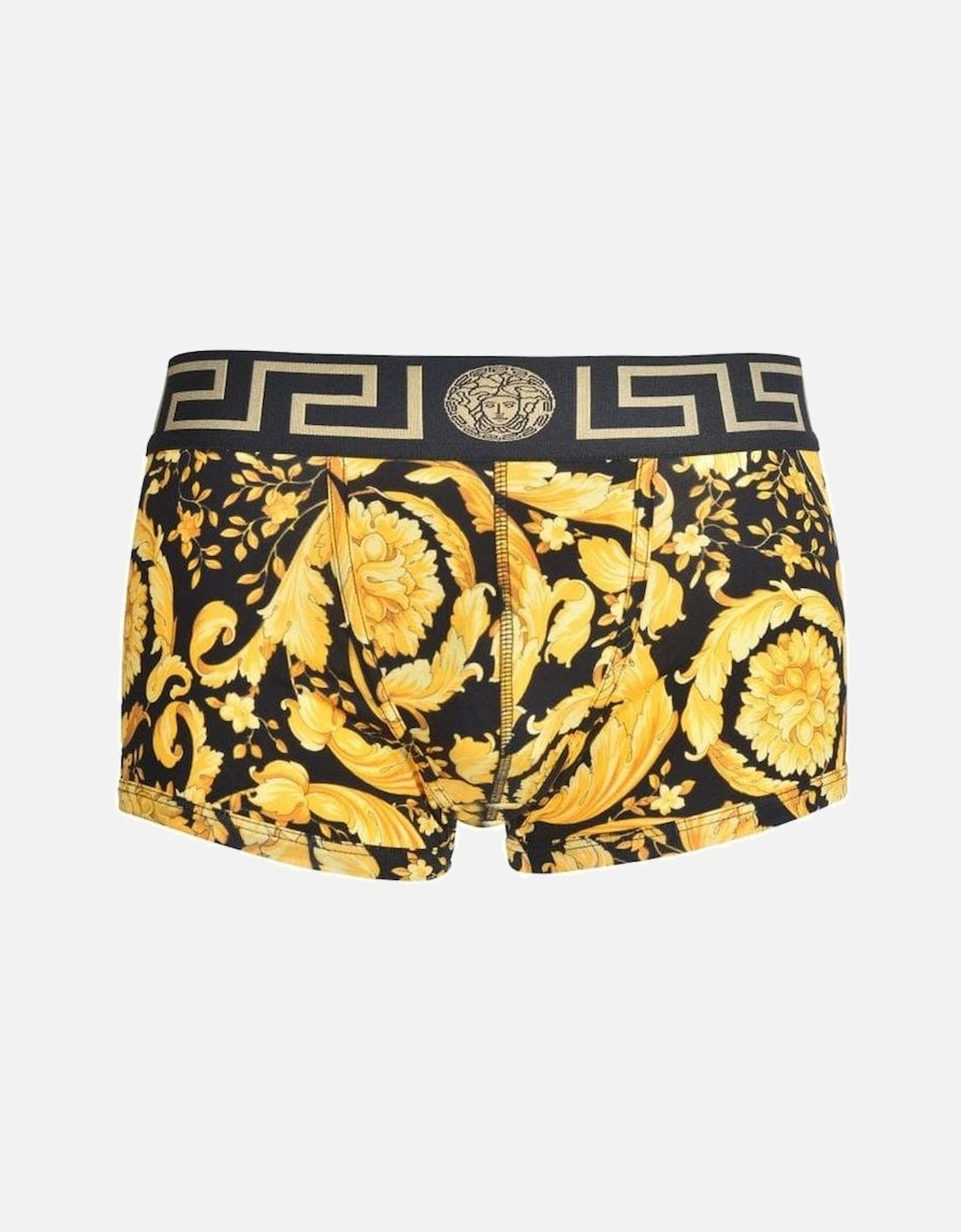 Barocco Boxer Trunk, Black/Gold, 4 of 3