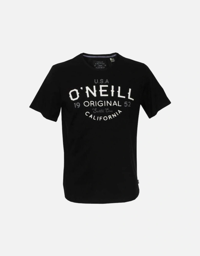 Original Organic Cotton Crew-Neck T-Shirt, Black Out