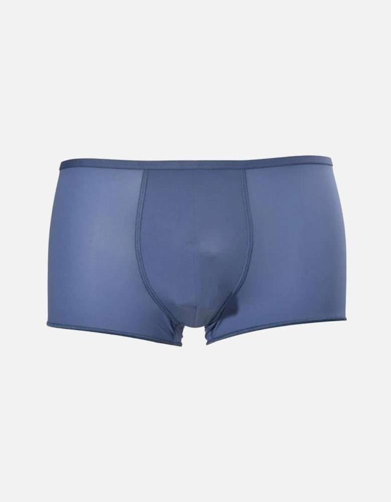 Plume Boxer Trunk, Mid Blue