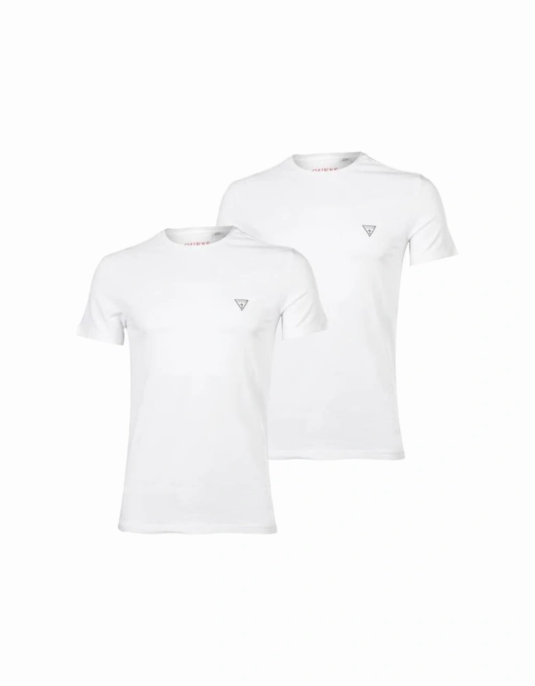 2-Pack Crew-Neck T-Shirts, Optic White