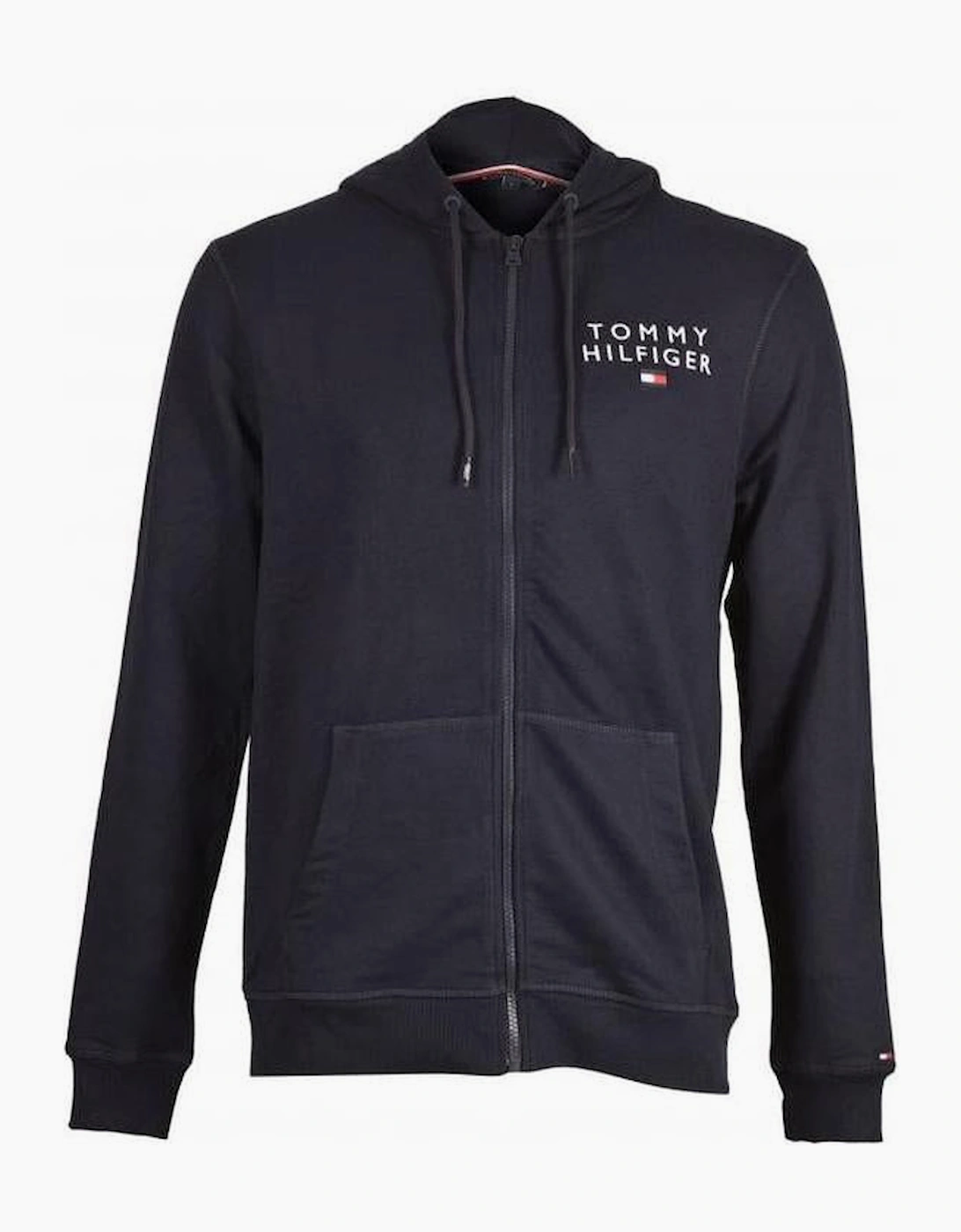 Tommy Hilfiger Unisex Th Original Logo Lounge Hoodie, Desert Sky - : Small