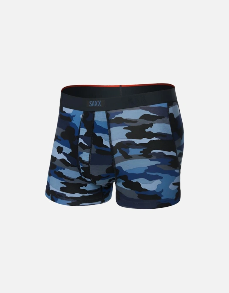 Vibe Xtra Super Soft Cloudbank Camo Boxer Trunks, Navy