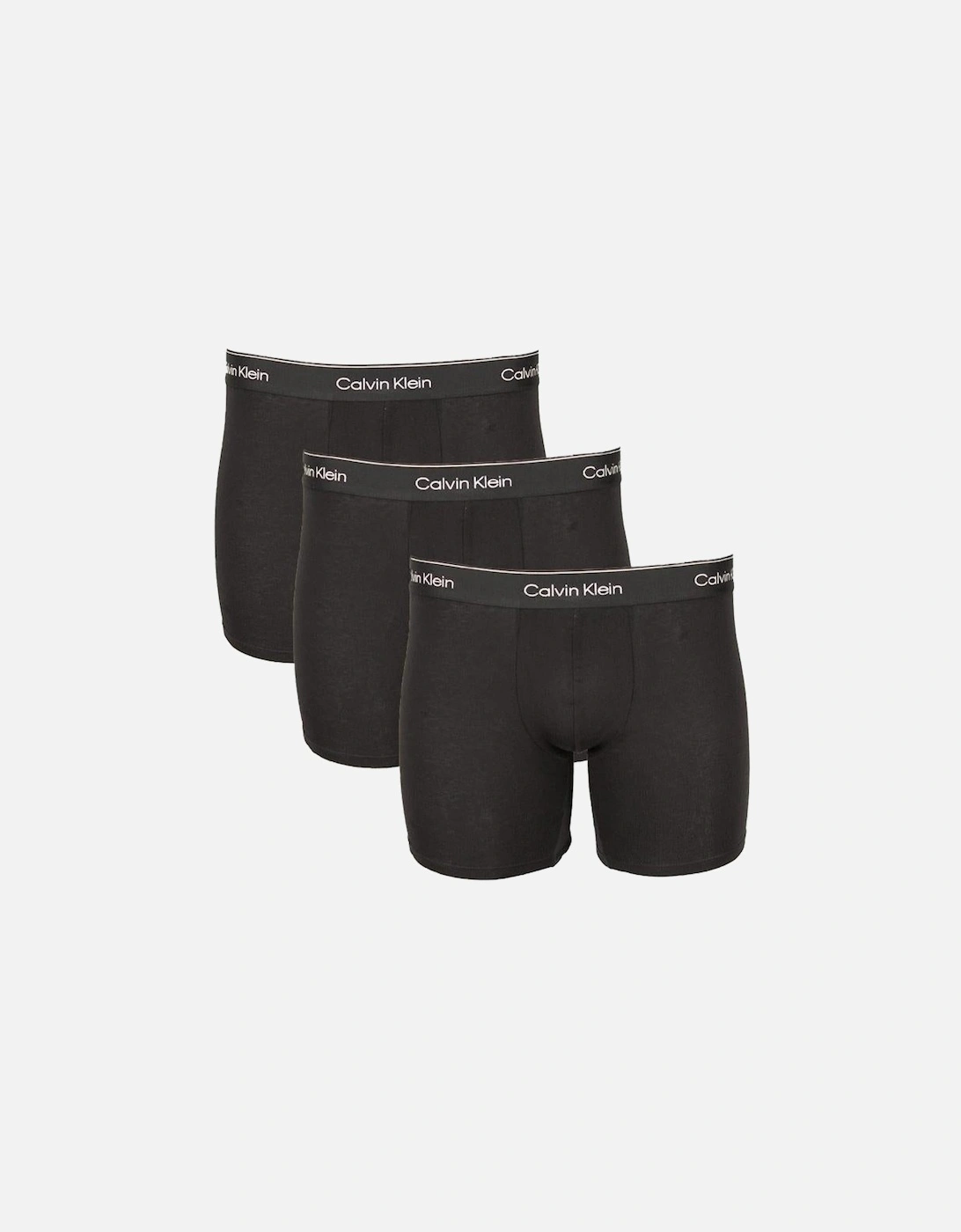 3-Pack Modern Cotton Boxer Briefs, Black, 6 of 5