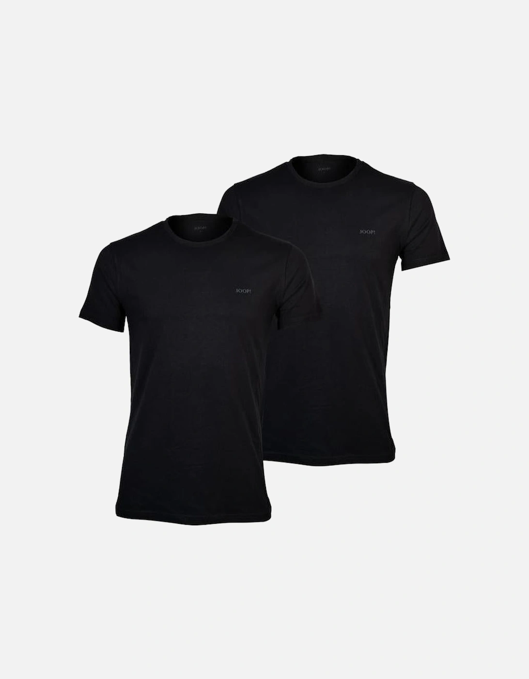2-Pack Crew-Neck T-Shirts, Black, 6 of 5