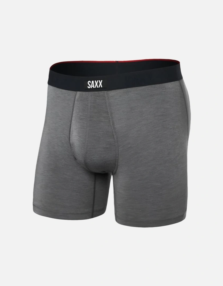 Vibe Xtra Super Soft Boxer Brief, Dark Grey Heather