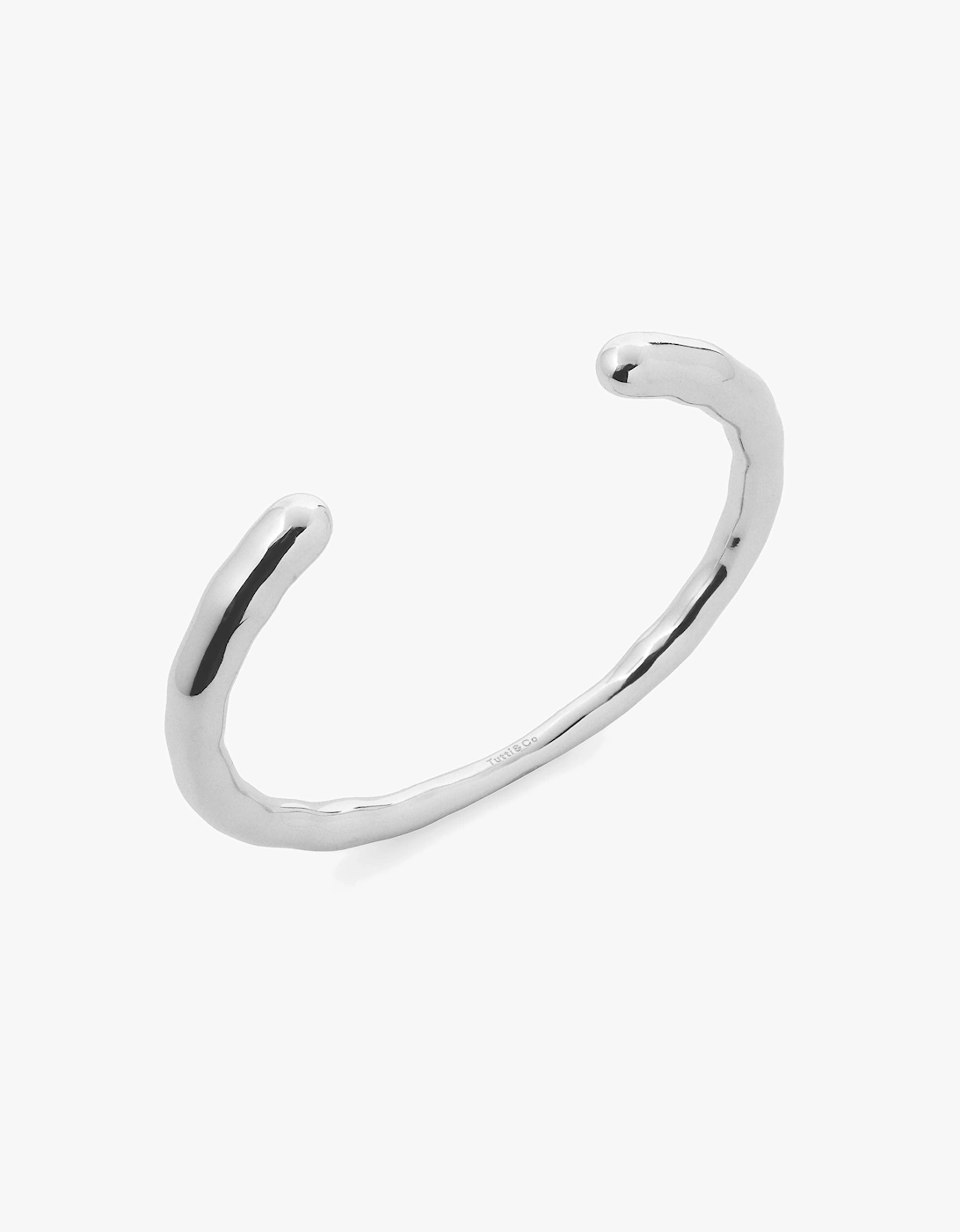 Tutti & Co Women's Dew Bangle - Silver