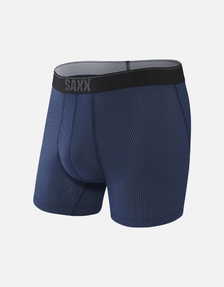 Quest New Dot Design Boxer Brief, Midnight Blue