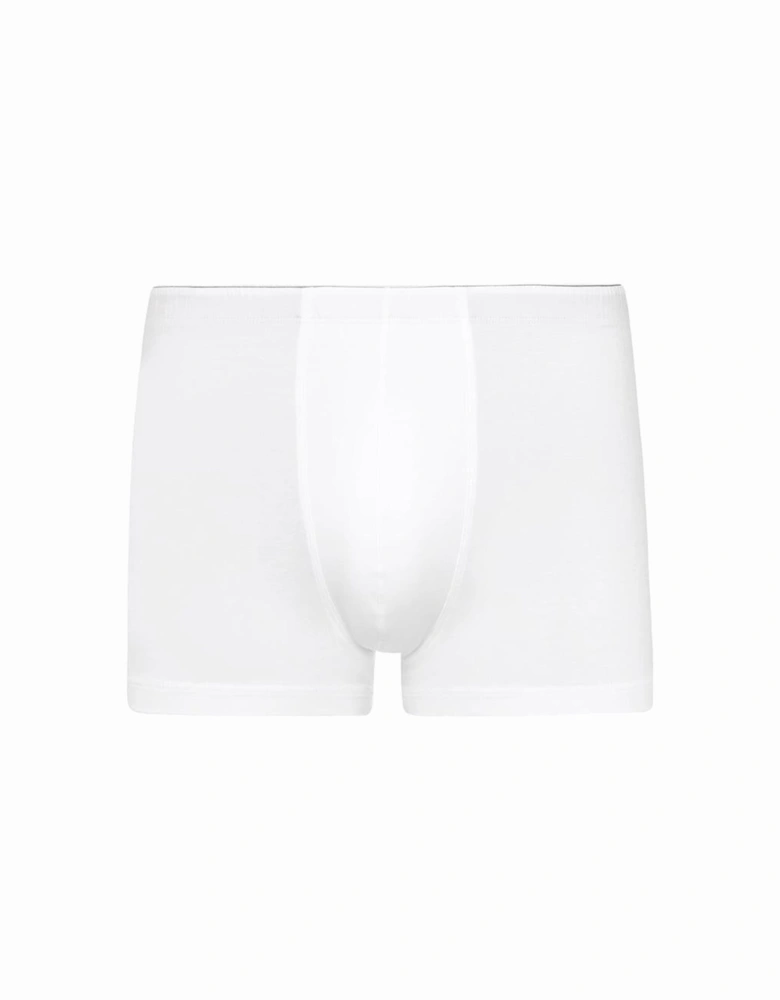 Cotton Superior Boxer Trunk, White