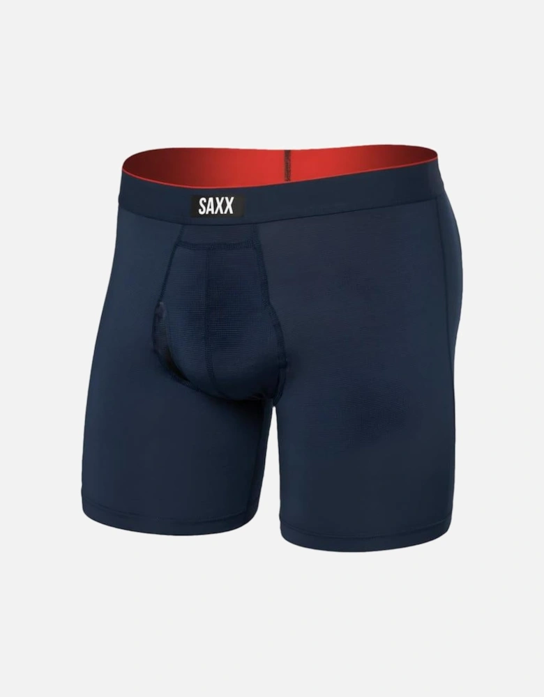 Multi-Sport Mesh Boxer Briefs, Navy