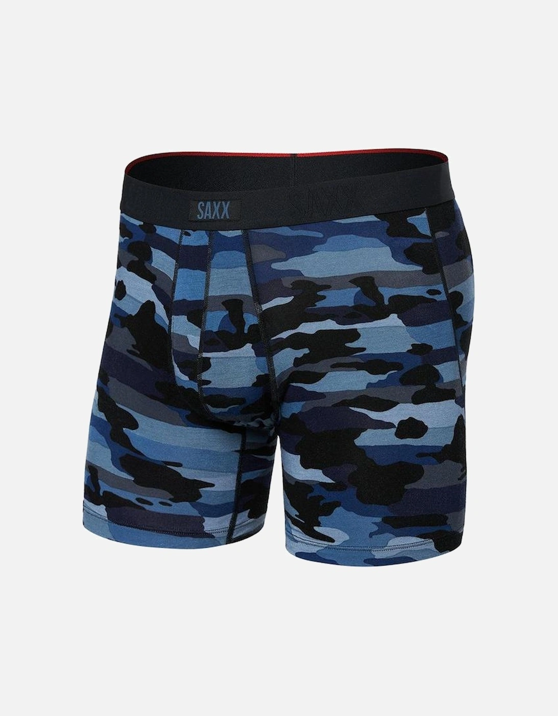 Vibe Xtra Super Soft Camo Boxer Brief, Blue, 7 of 6