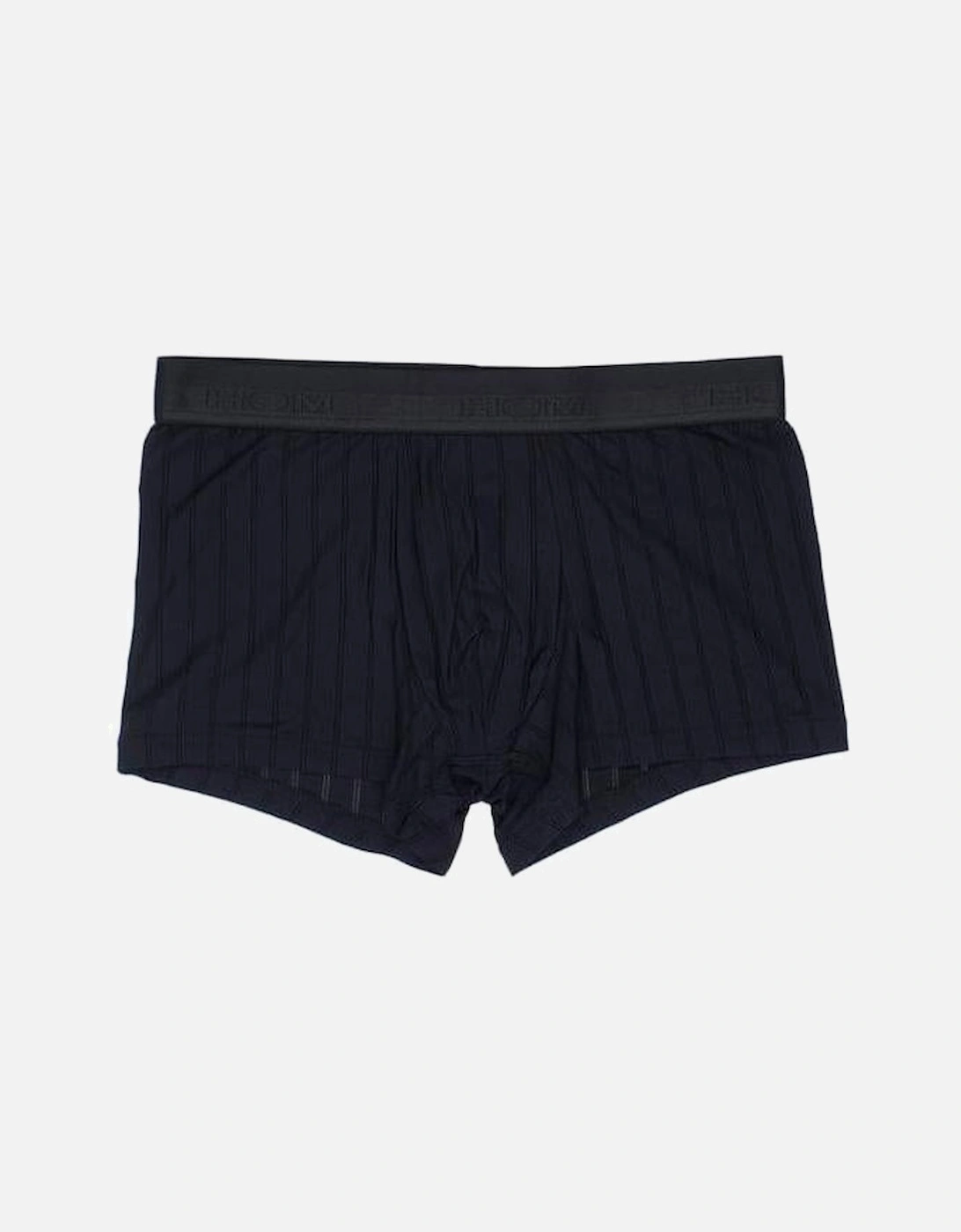 Chic Ribbed Comfort Boxer Trunk, Black, 4 of 3