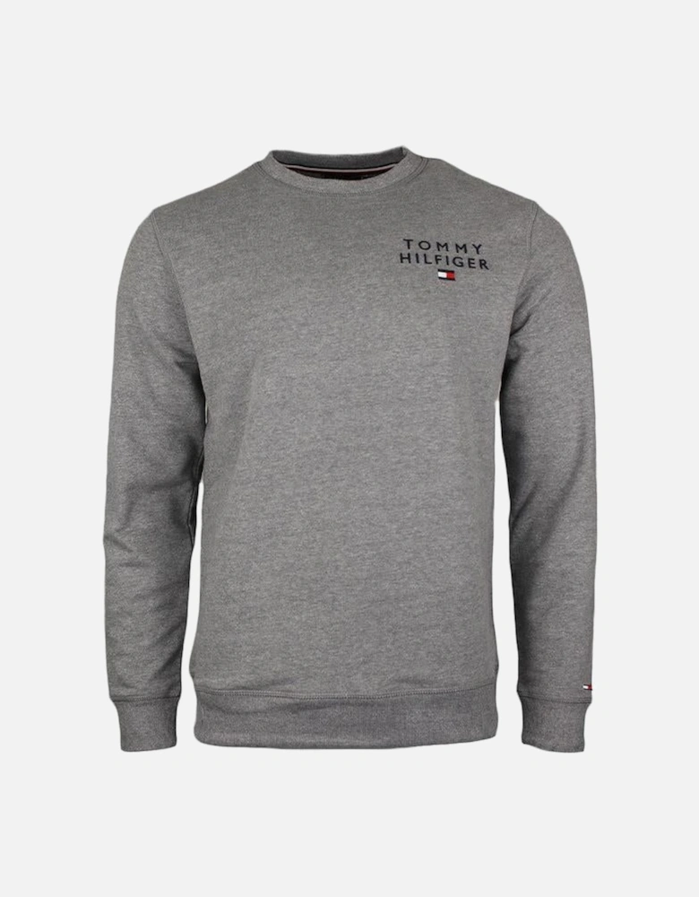TH Original Logo Lounge Track Top, Grey Melange