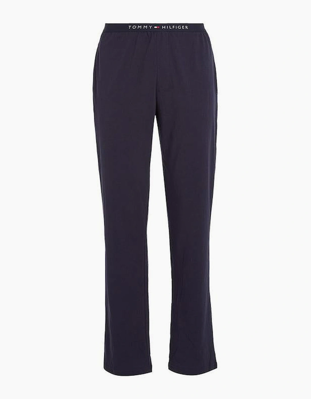 Tommy Hilfiger Men's Logo Waistband Trousers, Navy - Black - Size: 32/34/35