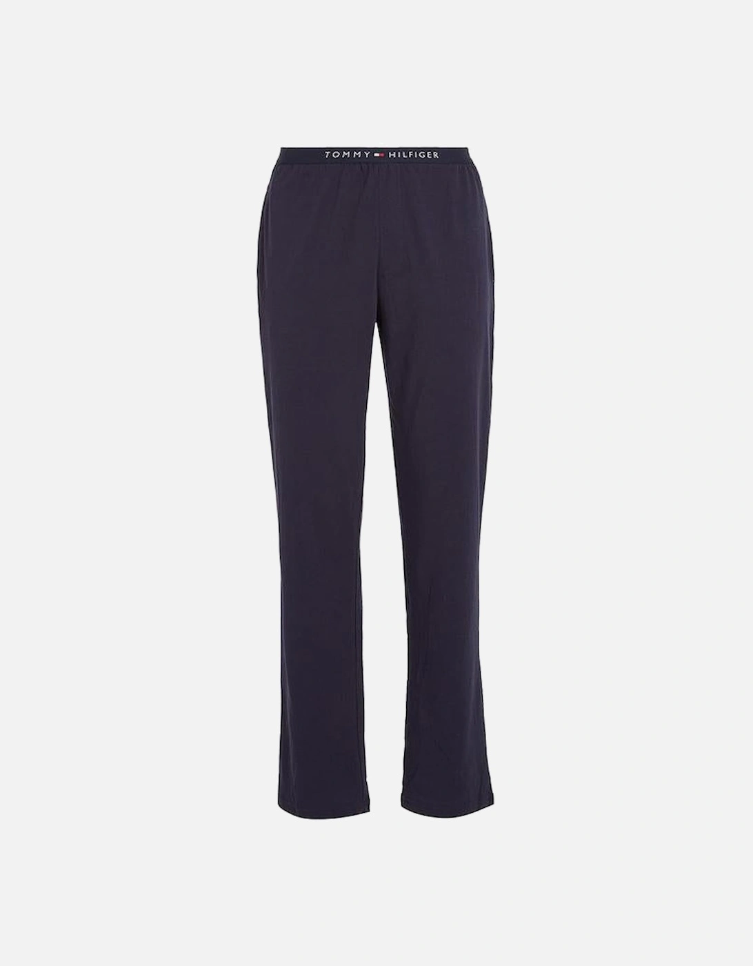 Logo Waistband Trousers, Navy, 6 of 5