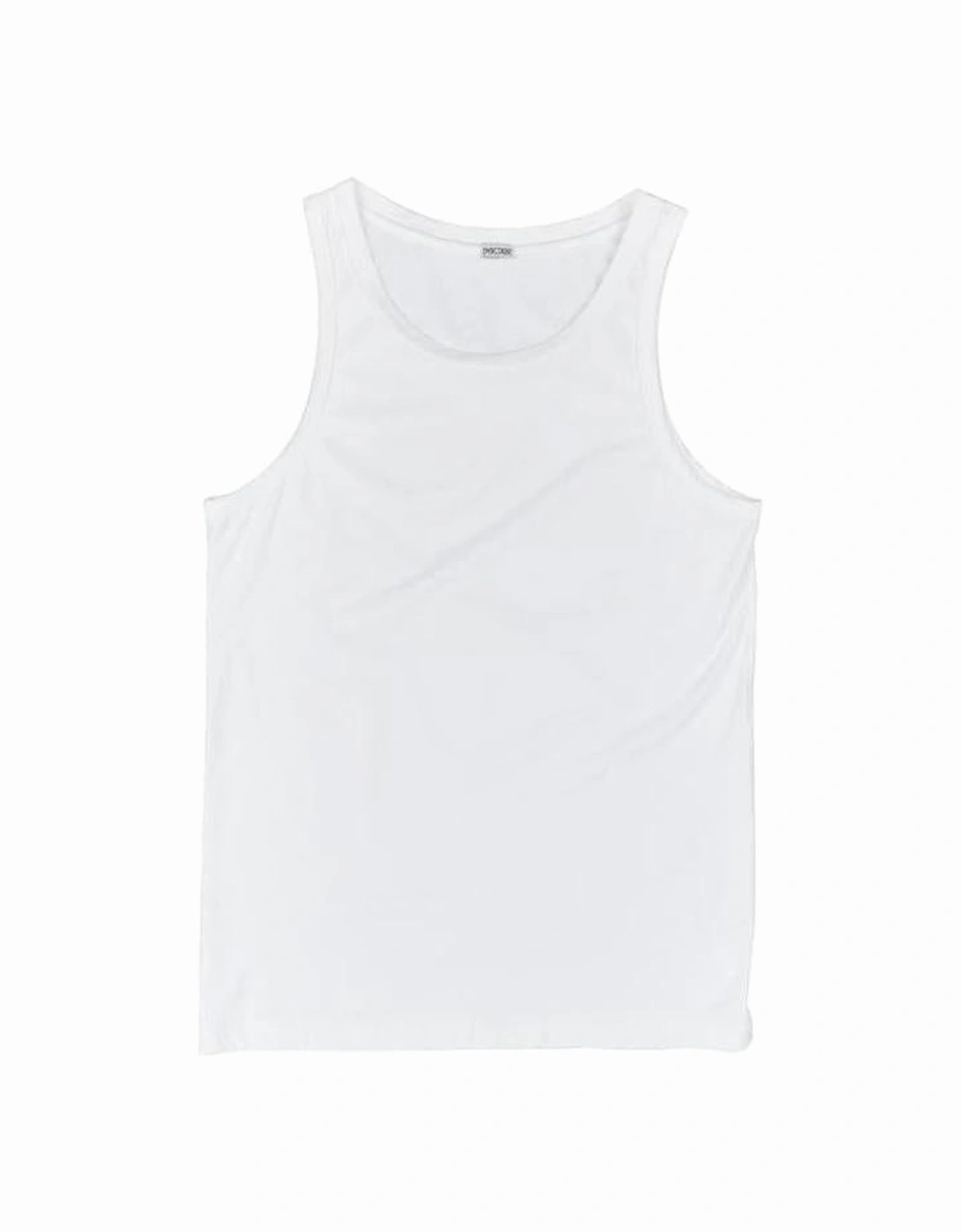 Supreme Cotton Tank Top Vest, White, 4 of 3