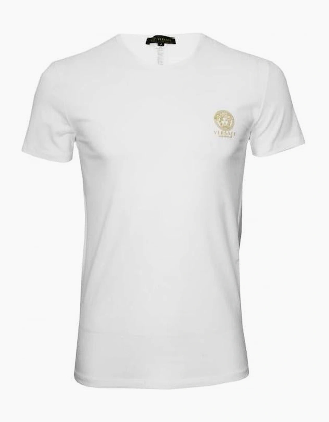 Men's Versace Medusa T-Shirt, White - Size: 38