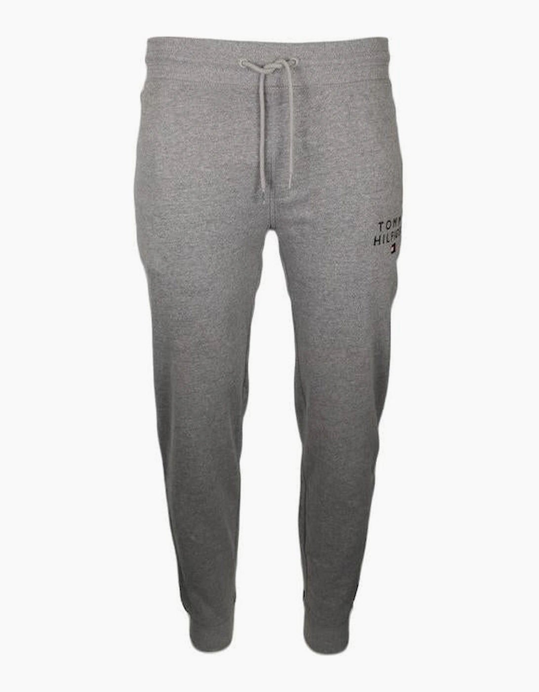 Tommy Hilfiger Men's Grey Original Logo Lounge Joggers, Heather - : 32/34/35 Large