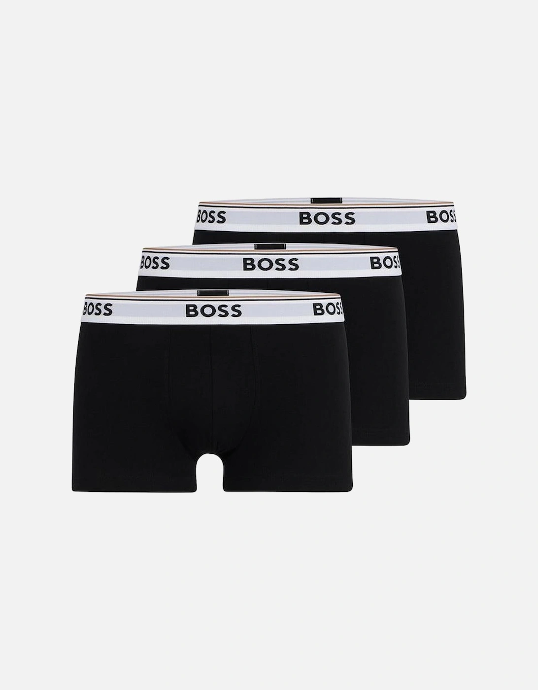 3-Pack Power Logo Boxer Trunks, Black, 5 of 4