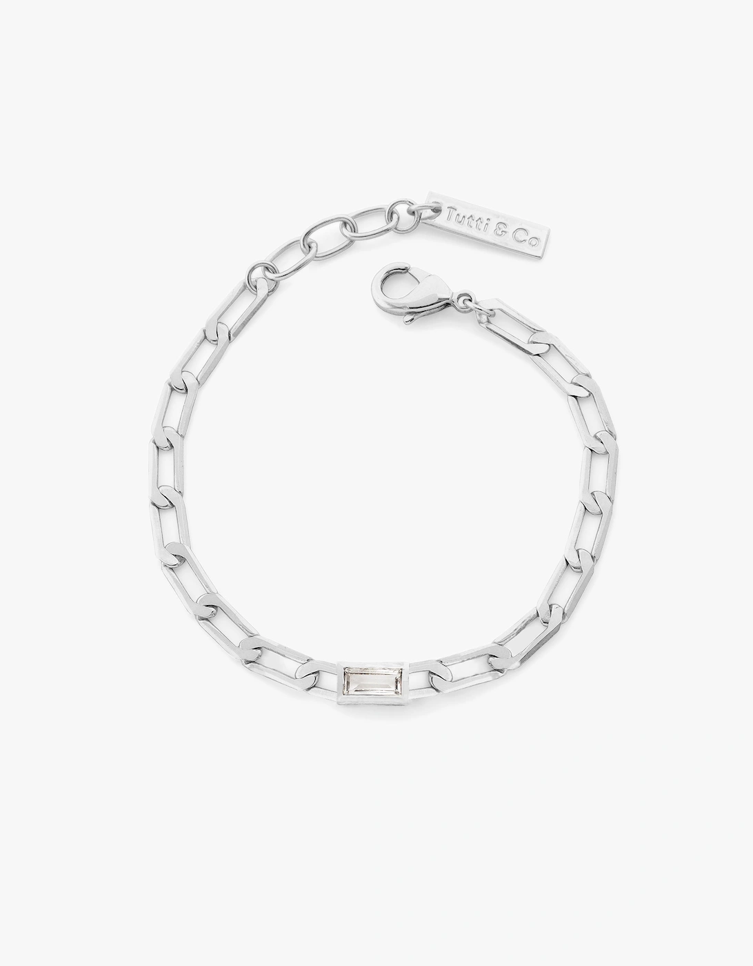 Tutti & Co Women's Silver Gleam Bracelet