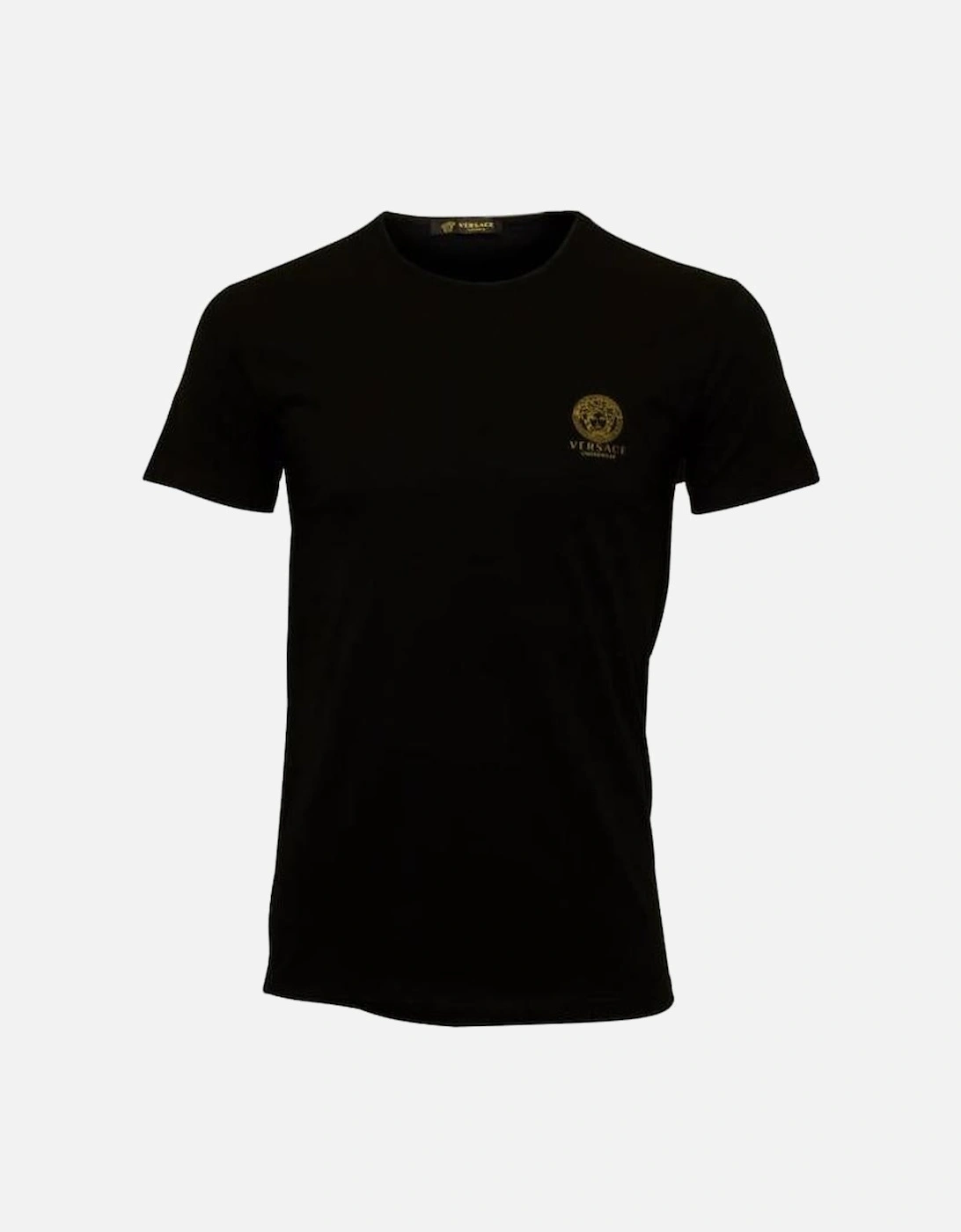 Versace Men's Medusa T-Shirt, Black - Size: 40