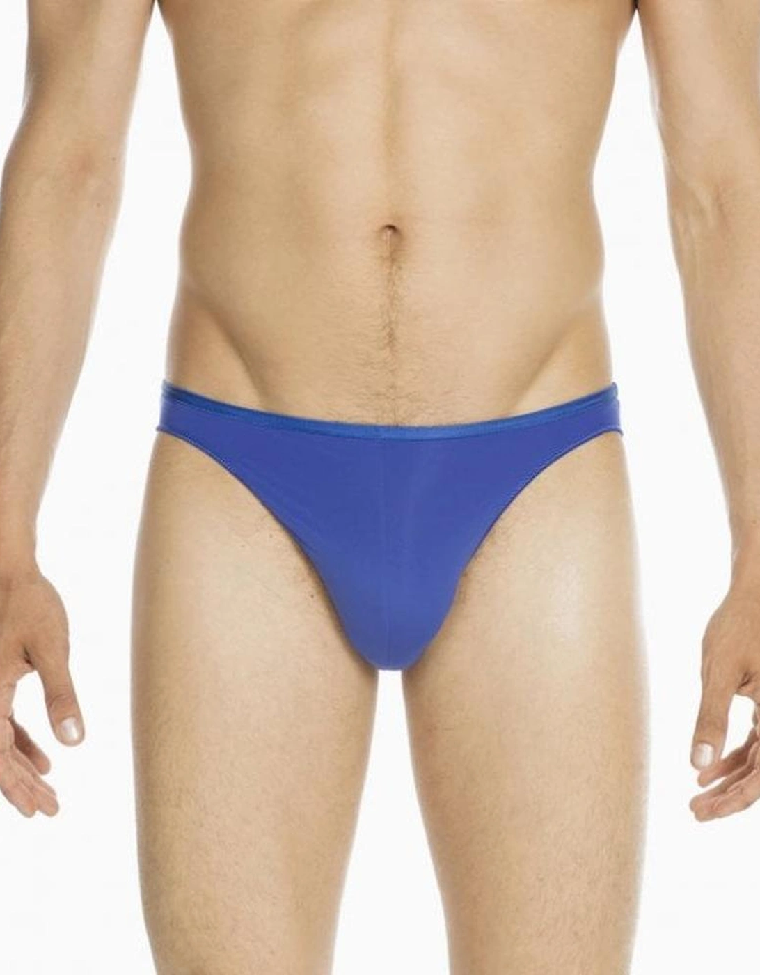 Men's HOM Plume Micro Brief, Blue - Size: 32/33/32