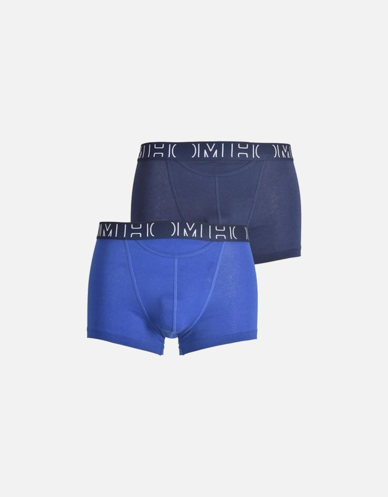 Boxerlines 2-Pack HO1 Boxer Trunks, Navy/Blue