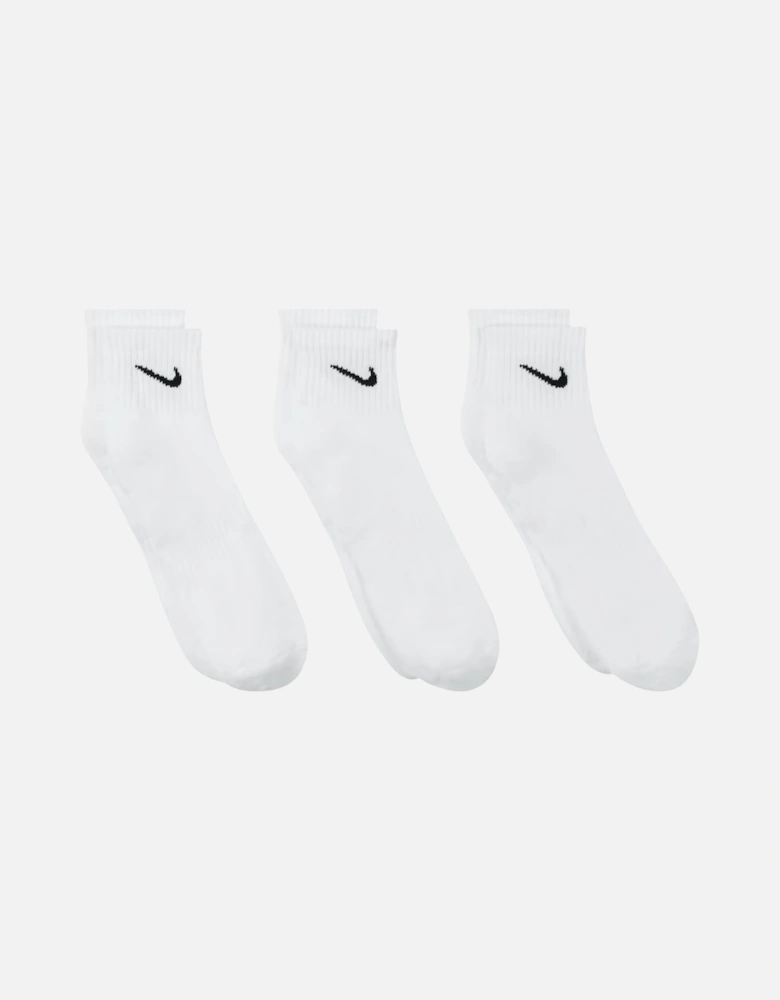 SX7667 Mens Ankle Socks Everyday Cushioned 3X Pack Low Cut Training Socks