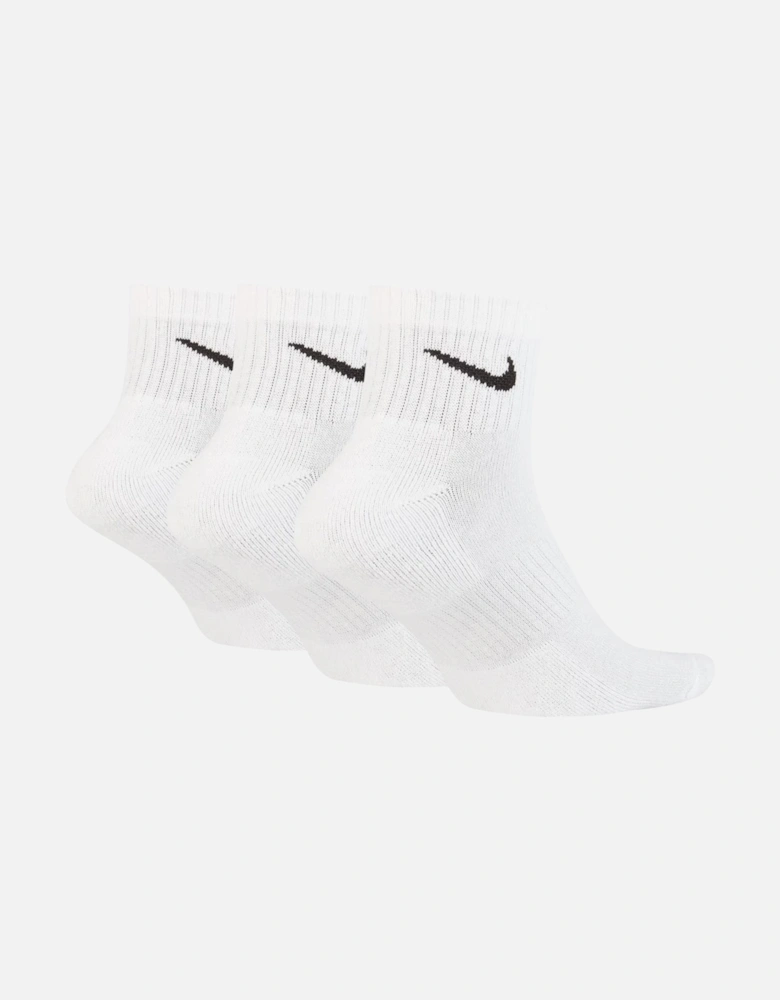 SX7667 Mens Ankle Socks Everyday Cushioned 3X Pack Low Cut Training Socks