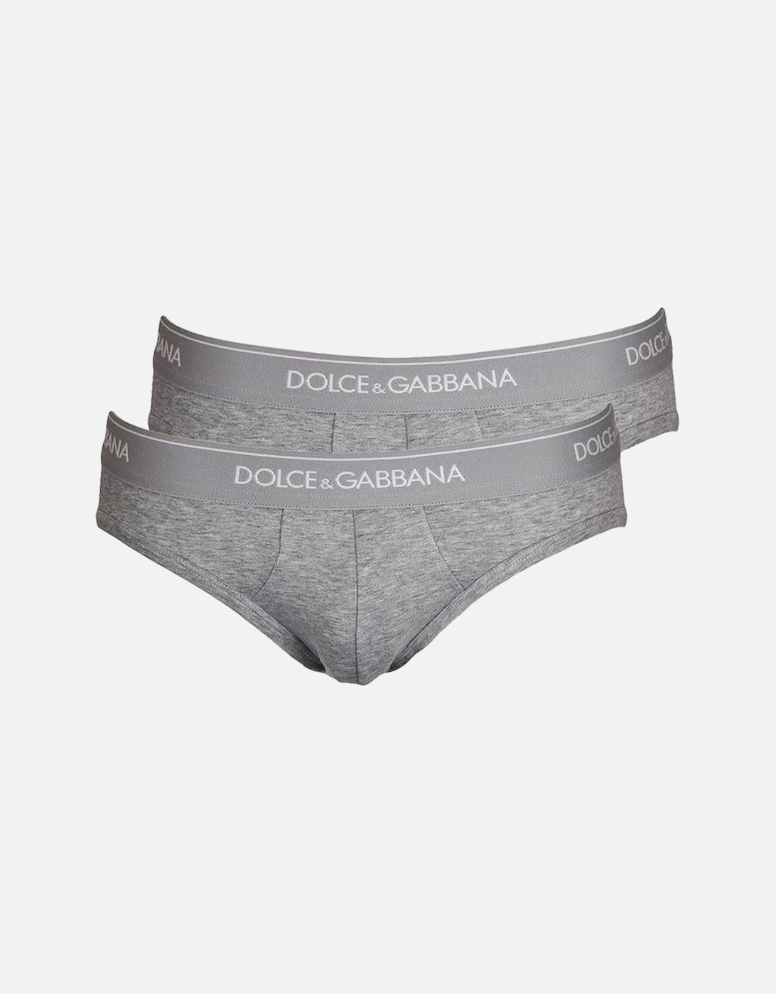 2-Pack Stretch Cotton Mid-Rise Briefs, Grey Melange, 4 of 3