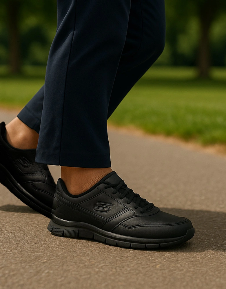 77235EC NAMPA - WYOLA SR Womens Occupational Trainers Black