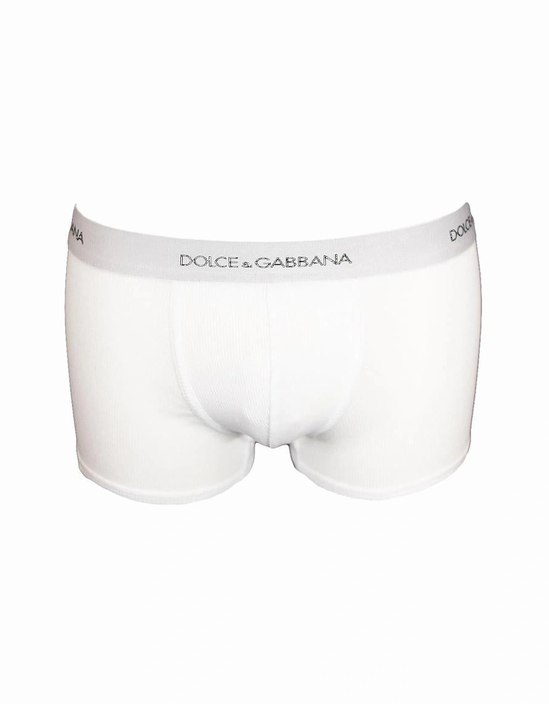 Fine-Rib Regular Cotton Boxer Trunks, Optical White, 3 of 2