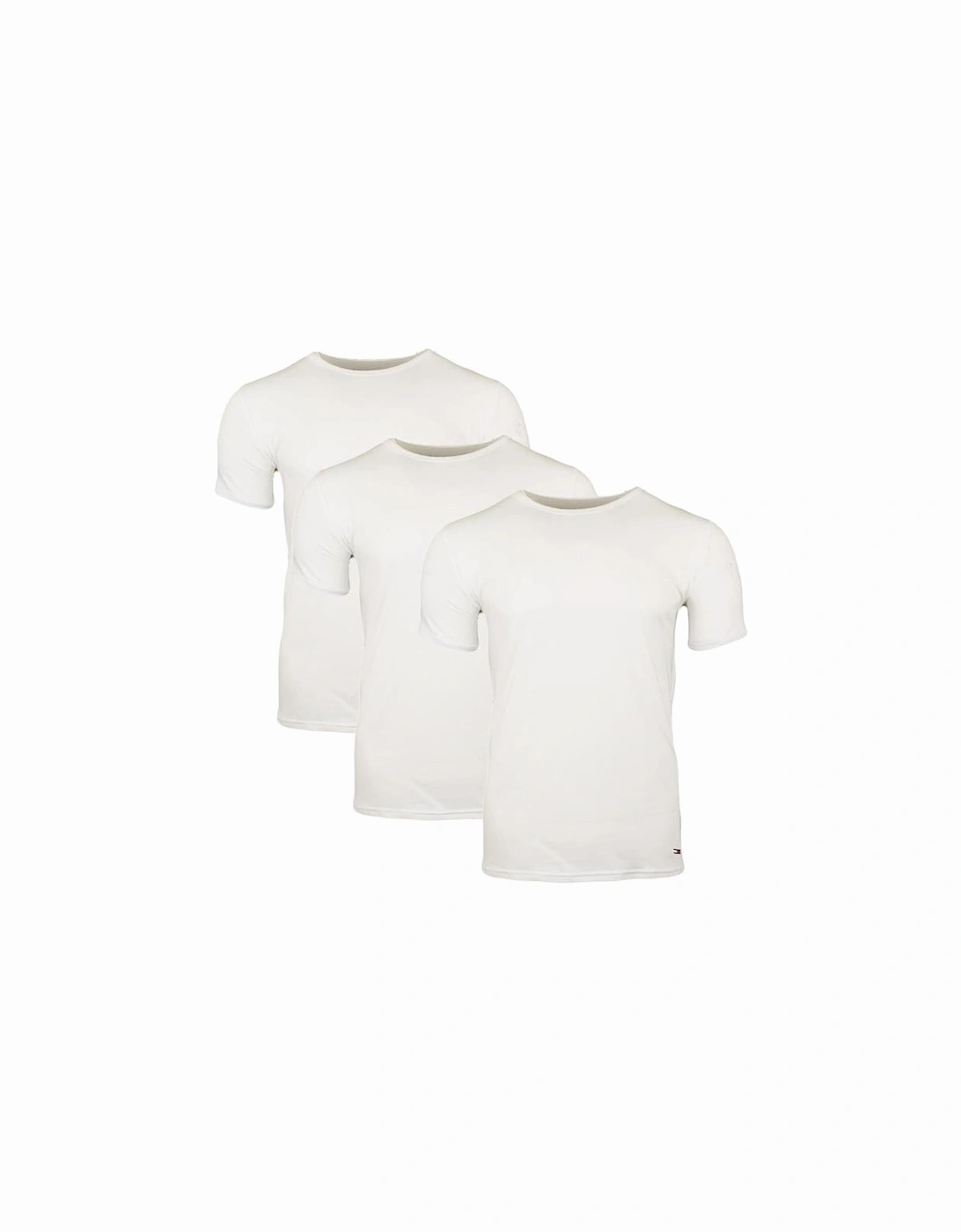 3-Pack Premium Essentials Stretch T-Shirts, White, 3 of 2