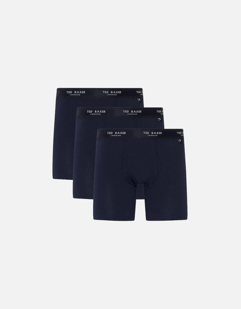 3-Pack Core Boxer Briefs, Navy